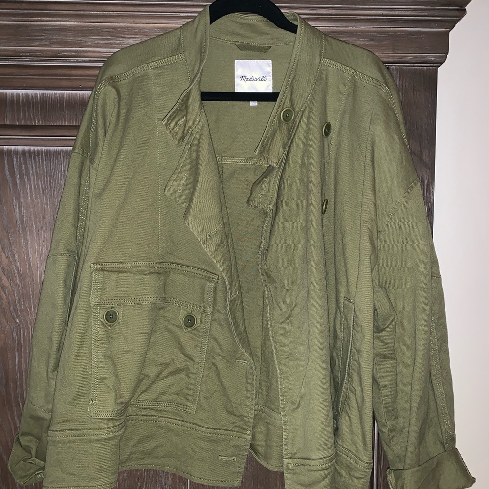 MADEWELL Green Cotton Jacket